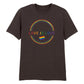 Love Is Love Circle Emblem Unisex T-Shirt Heritage Line Pride Day LGBTQ