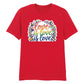 Love Is Love Floral Script Pride Unisex T-Shirt Pride Day LGBTQ