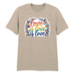 Love Is Love Floral Script Pride Unisex T-Shirt Pride Day LGBTQ