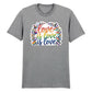 Love Is Love Floral Script Pride Unisex T-Shirt Pride Day LGBTQ