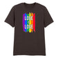 Love Is Love Iconic Rainbow Pride Month Unisex T-Shirt