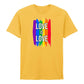 Love Is Love Iconic Rainbow Pride Month Unisex T-Shirt