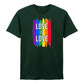Love Is Love Iconic Rainbow Pride Month Unisex T-Shirt