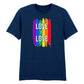 Love Is Love Iconic Rainbow Pride Month Unisex T-Shirt