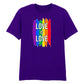 Love Is Love Iconic Rainbow Pride Month Unisex T-Shirt