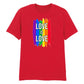 Love Is Love Iconic Rainbow Pride Month Unisex T-Shirt