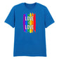Love Is Love Iconic Rainbow Pride Month Unisex T-Shirt