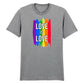 Love Is Love Iconic Rainbow Pride Month Unisex T-Shirt