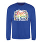 Love Is Love Leafy Floral Pride Month Unisex Sweatshirt