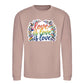 Love Is Love Leafy Floral Pride Month Unisex Sweatshirt