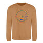 Love Is Love Minimal Circle Flag Pride Month Sweatshirt