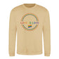 Love Is Love Minimal Circle Flag Pride Month Sweatshirt