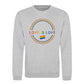 Love Is Love Minimal Circle Flag Pride Month Sweatshirt