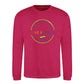 Love Is Love Minimal Circle Flag Pride Month Sweatshirt