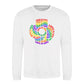 Love Is Love Retro Spiral Pride Month Unisex Sweatshirt
