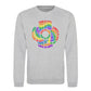 Love Is Love Retro Spiral Pride Month Unisex Sweatshirt