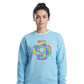 Love Is Love Retro Spiral Pride Month Unisex Sweatshirt