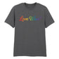 Love Wins Script Style Unisex T-Shirt Modern Classic New Pride Day LGBTQ