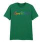 Love Wins Script Style Unisex T-Shirt Modern Classic New Pride Day LGBTQ