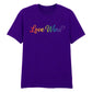 Love Wins Script Style Unisex T-Shirt Modern Classic New Pride Day LGBTQ