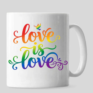 Love Is Love Pride Mug, Best Gay Dad Ever Mug, Human Pride Mug, Gift for Pride Month, LGBTQ Mug