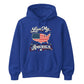 Love My America USA Independence Day Unisex Hoodie