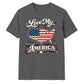 Love My America USA Independence Day Unisex T-Shirt