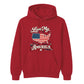Love My America USA Independence Day Unisex Hoodie