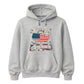 Love My America USA Independence Day Unisex Hoodie
