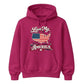 Love My America USA Independence Day Unisex Hoodie