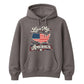 Love My America USA Independence Day Unisex Hoodie