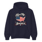 Love My America USA Independence Day Unisex Hoodie