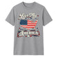 Love My America USA Independence Day Unisex T-Shirt