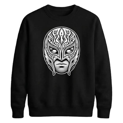 Lucha Libre Mask Graphic Wrestling Unisex Sweatshirt