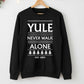 Yule Never Walk Alone Christmas Sweatshirt | Funny Football Fan Xmas Sweater