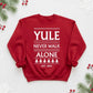 Yule Never Walk Alone Christmas Sweatshirt | Funny Football Fan Xmas Sweater