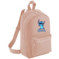 Stitch Backpack, Lilo & Stitch Printed Design Gift Bag for Boys & Girls, Front Zip Pocket School Bagpack M8404
