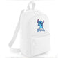 Stitch Backpack, Lilo & Stitch Printed Design Gift Bag for Boys & Girls, Front Zip Pocket School Bagpack M8404