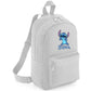 Stitch Backpack, Lilo & Stitch Printed Design Gift Bag for Boys & Girls, Front Zip Pocket School Bagpack M8404