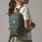 Stitch Backpack, Lilo & Stitch Printed Design Gift Bag for Boys & Girls, Front Zip Pocket School Bagpack M8404