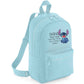 Stitch Bag, Cute Funny Quote Design Bagpack, Lilo & Stitch Lovers Gift For Kids & Teens, 600D Polyester Bag M8405