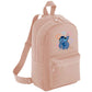 Stitch Crayons Heart Backpack, Colorful & Cute Cartoon Fashion Bag For Girls, Gift For Grab Handle Bag M8407