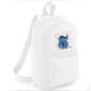 Stitch Crayons Heart Backpack, Colorful & Cute Cartoon Fashion Bag For Girls, Gift For Grab Handle Bag M8407