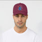 Stitch Crayons Heart Design Cap, Cute Stitch Colorful Printed Unisex Baseball Hat, 100% Cotton Twill Cartoon Lovers Hat M8407