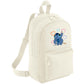 Stitch Crayons Heart Backpack, Colorful & Cute Cartoon Fashion Bag For Girls, Gift For Grab Handle Bag M8407