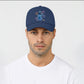 Stitch Crayons Heart Design Cap, Cute Stitch Colorful Printed Unisex Baseball Hat, 100% Cotton Twill Cartoon Lovers Hat M8407