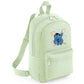 Stitch Crayons Heart Backpack, Colorful & Cute Cartoon Fashion Bag For Girls, Gift For Grab Handle Bag M8407