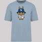 Labubu Oversized T-Shirt, Cute Anime Graphic Tee for Men & Women 100% Organic Cotton Streetwear Style M8408
