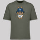 Labubu Oversized T-Shirt, Cute Anime Graphic Tee for Men & Women 100% Organic Cotton Streetwear Style M8408