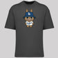 Labubu Oversized T-Shirt, Cute Anime Graphic Tee for Men & Women 100% Organic Cotton Streetwear Style M8408